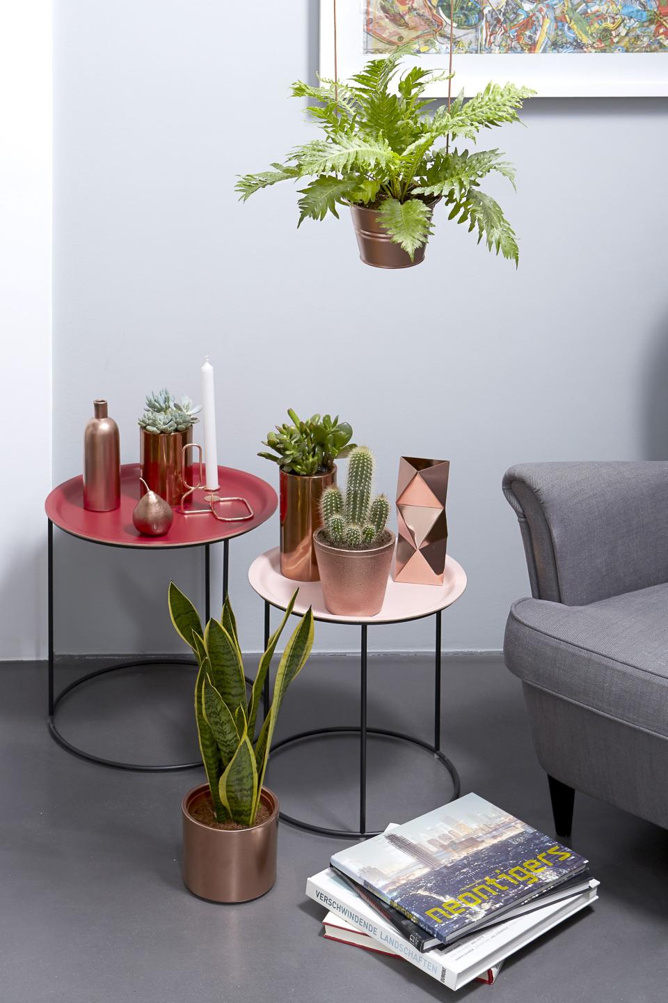 Hängende Kupfertöpfe und -accessoires: genau das Richtige für Ihre Pflanzen! - www.pflanzenfreude.de Hängende Kupfertöpfe und -accessoires: genau das Richtige für Ihre Pflanzen! - www.pflanzenfreude.de