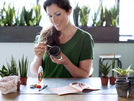DIY-tip: Vrouwentong met glamourtintje DIY-tip: Vrouwentong met glamourtintje Mooiwatplantendoen.nl