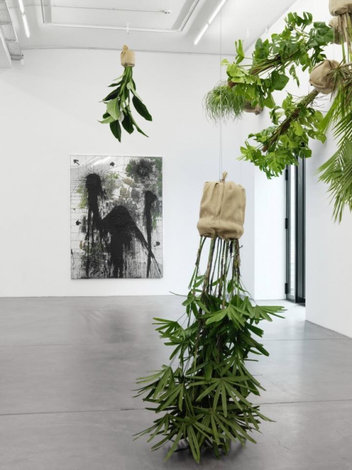 Installation view, ’Rashid Johnson. The Gathering’, Hauser &amp; Wirth Zürich, 2013