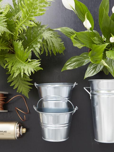 DIY Kupfer Hanging Planter - www.pflanzenfreude.de